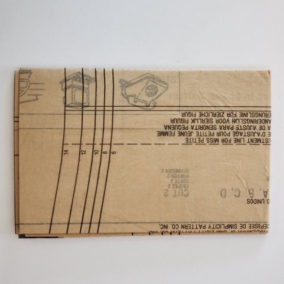 Simplicity Misses Miss Shirt Dress Sewing Pattern - Picture 10 of 10